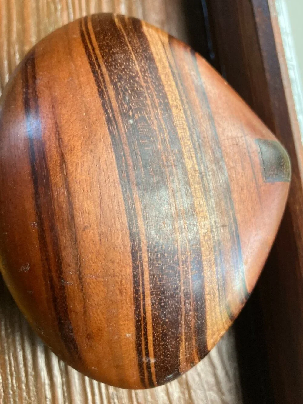 Handmade Wooden Keepsake Box – Unique Wood Grain & Sculptural Design